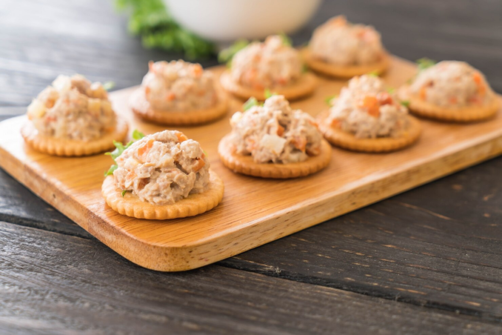 Patê de atum para o natal