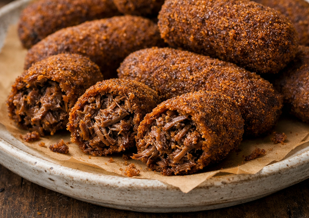Receita para croquetes de leitão