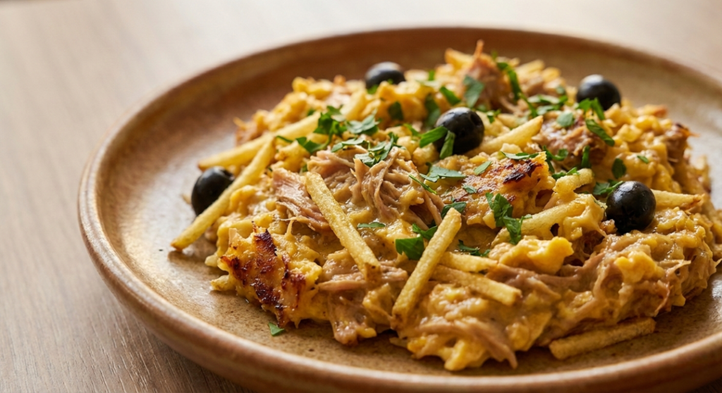 Receita fácil de leitão à Brás