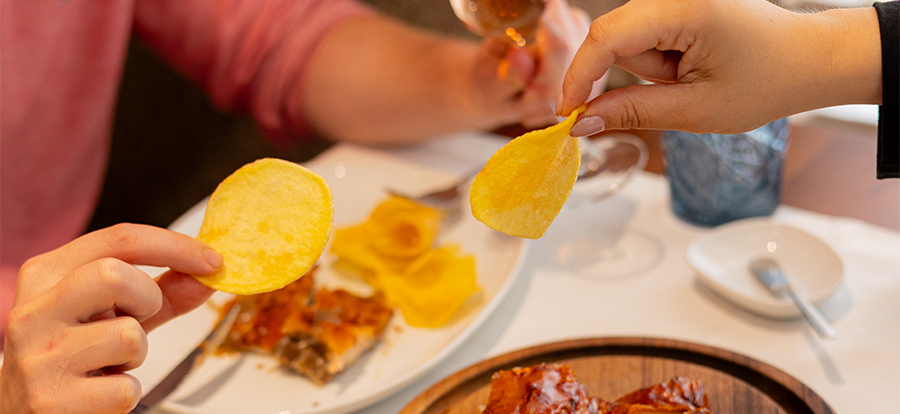 acompanhamentos para leitão, batatas fritas