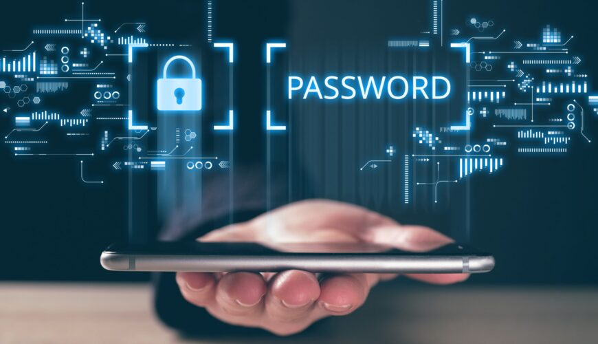The concept of a password and security in smartphone services
