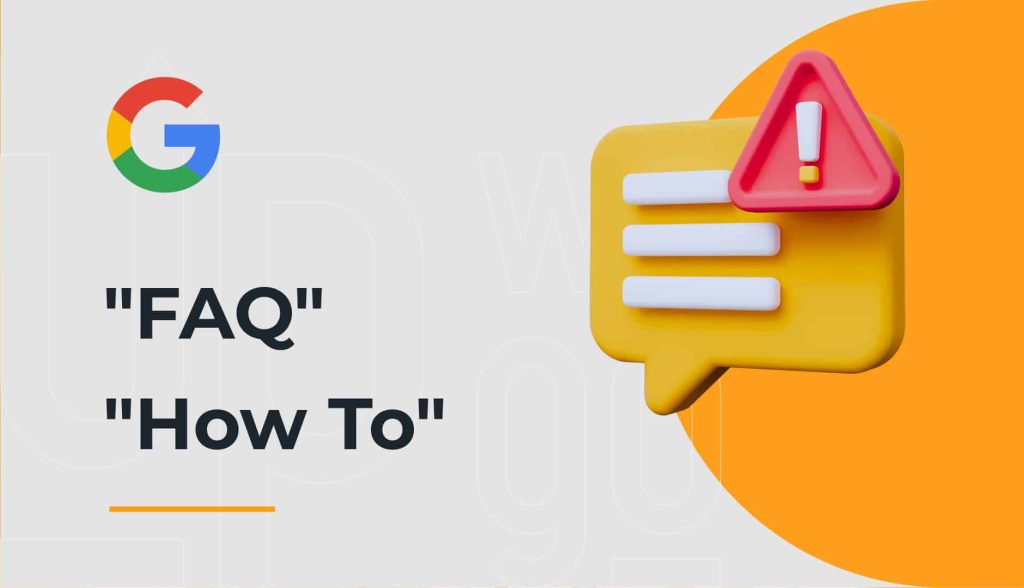 FAQs e How To no google