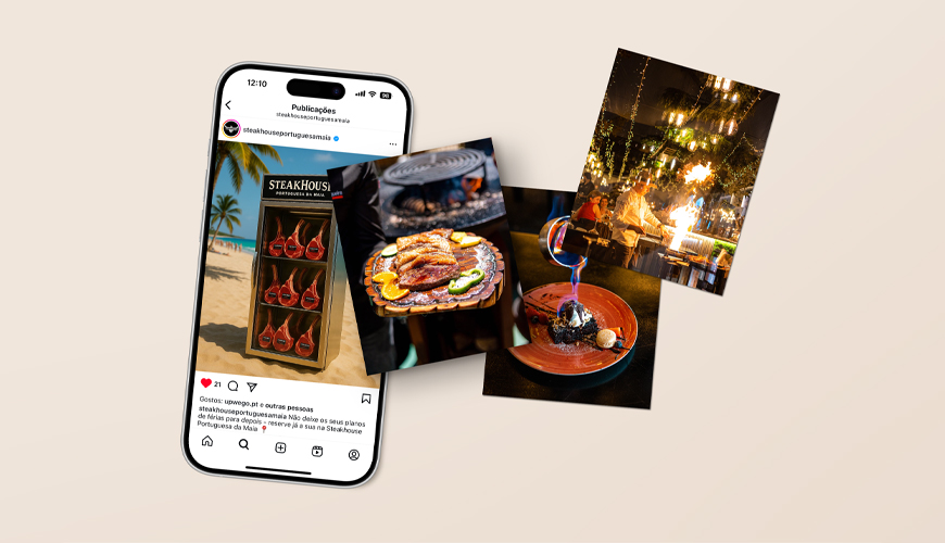 Instagram para restaurante