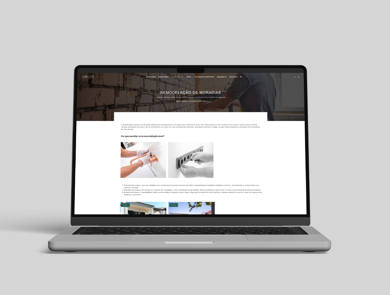 websites para construtoras