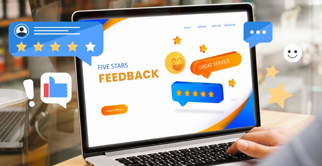 Add reviews to the product page
