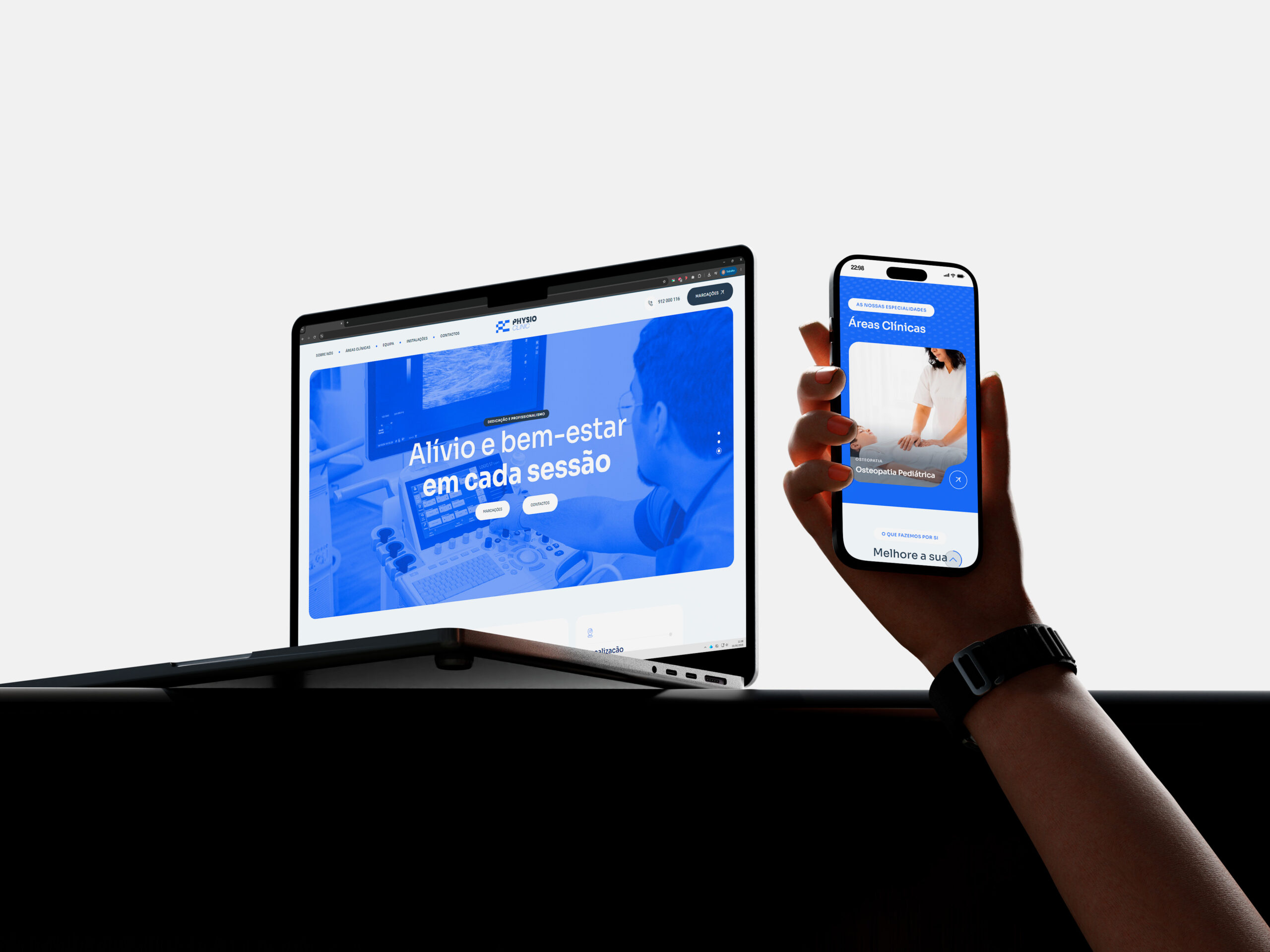 websites e landing pages para fisioterapeutas