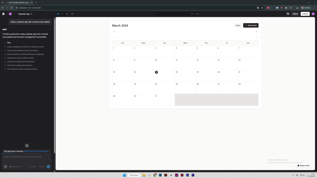 aprender a criar sites com IA