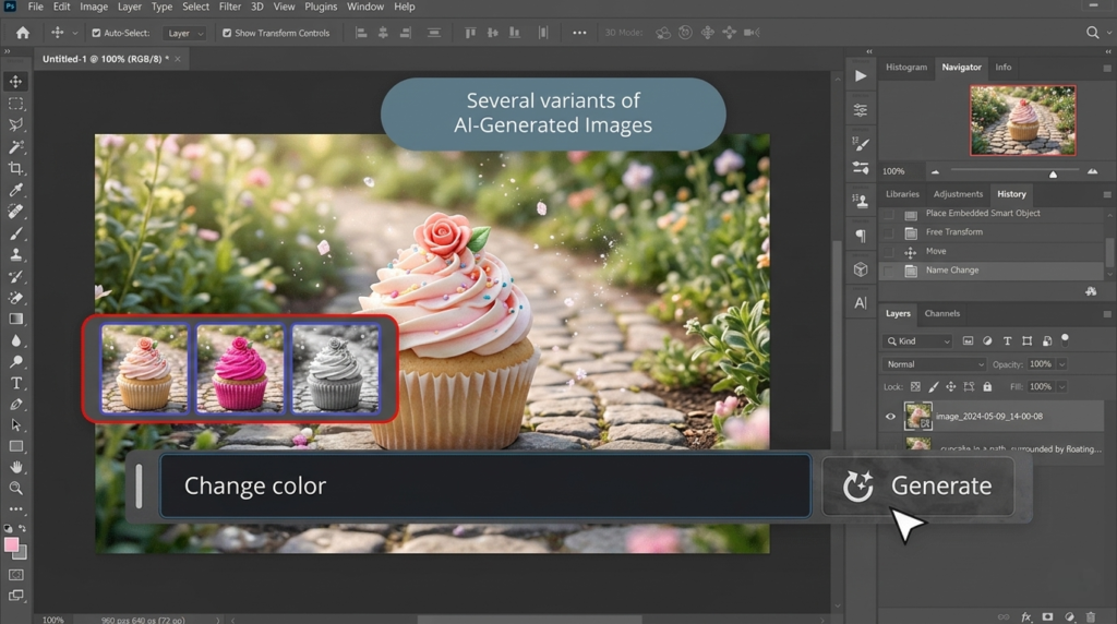 aprenda a criar imagens com a Ia da Adobe