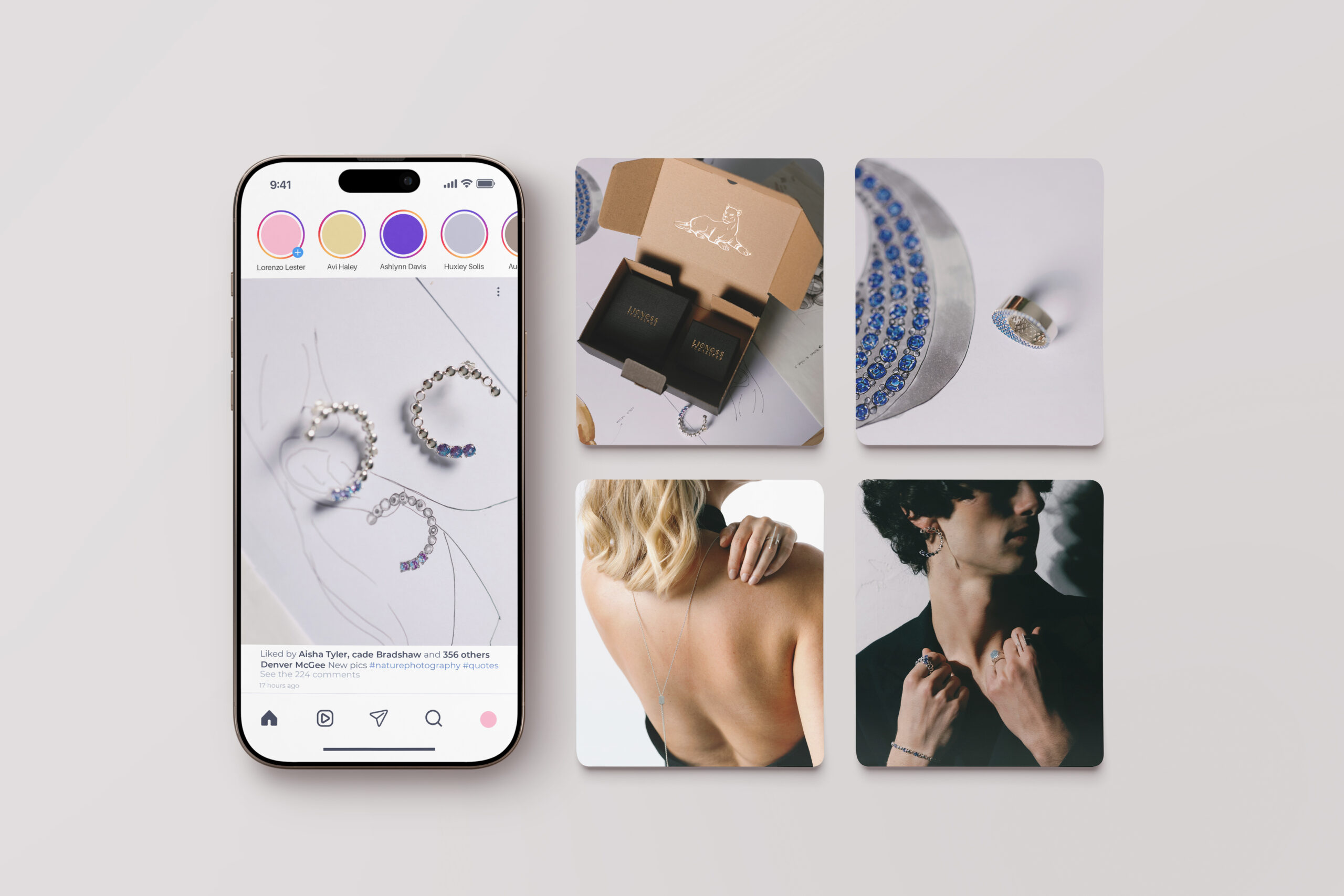 Lioness Treasures, redes sociais