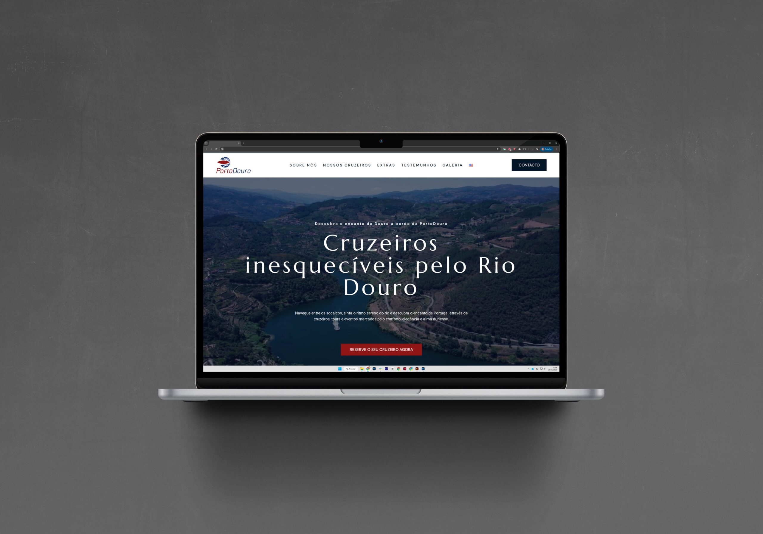 PortoDouro, landing page