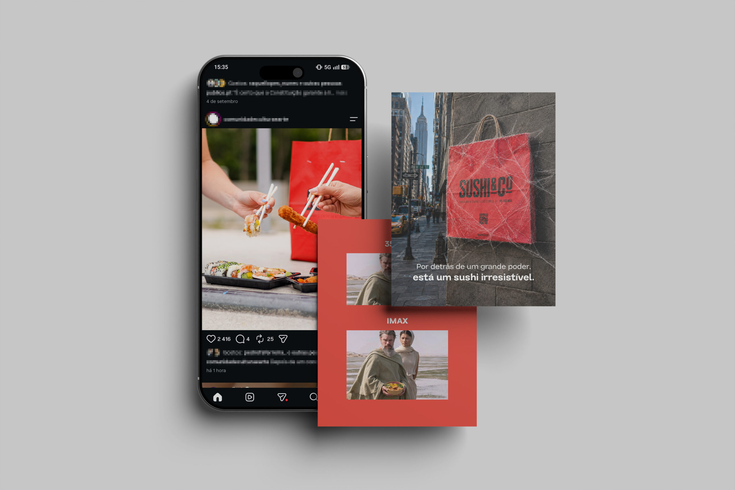 Sushi&Co, redes sociais e publicidade